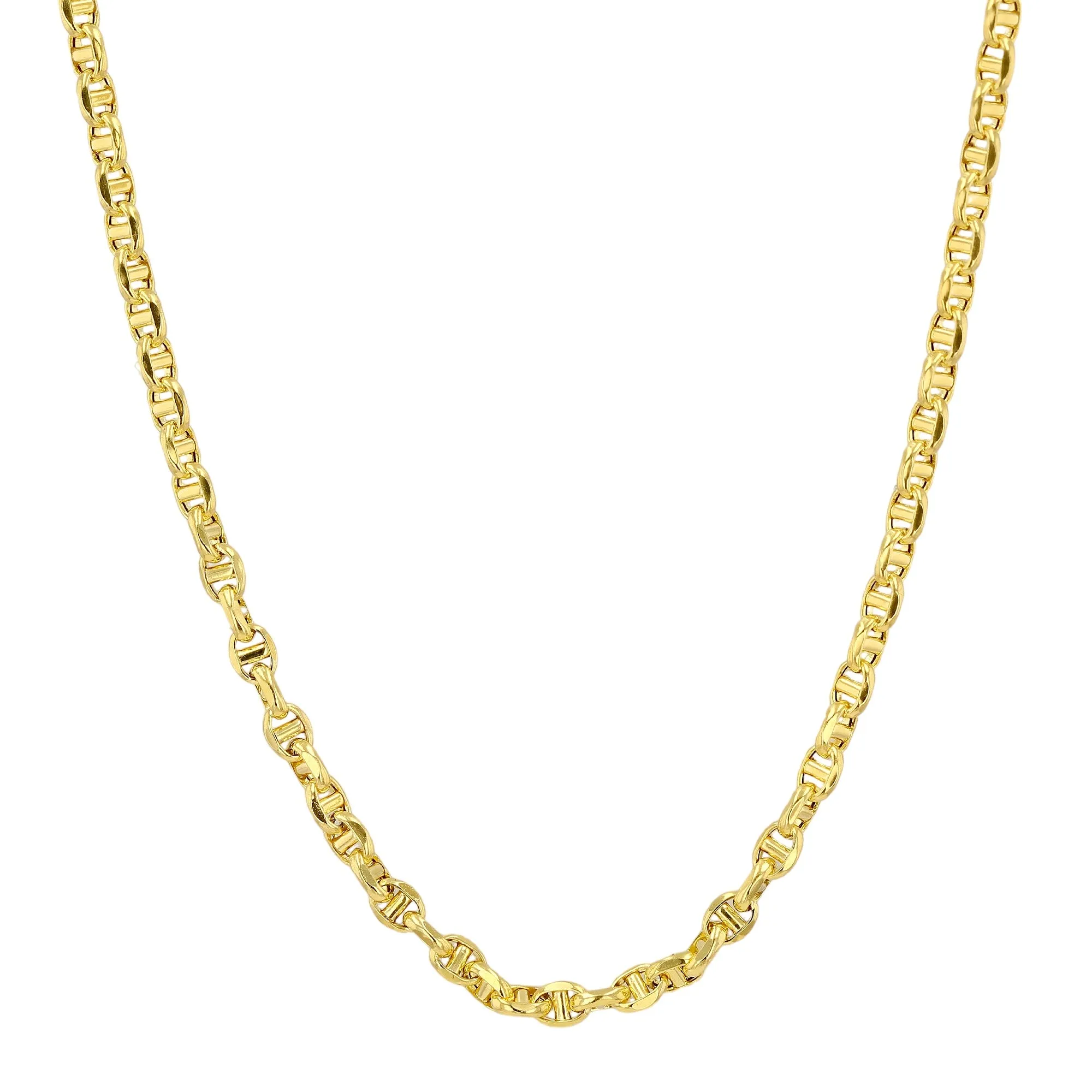 Yellow Gold Mariner Link Chain