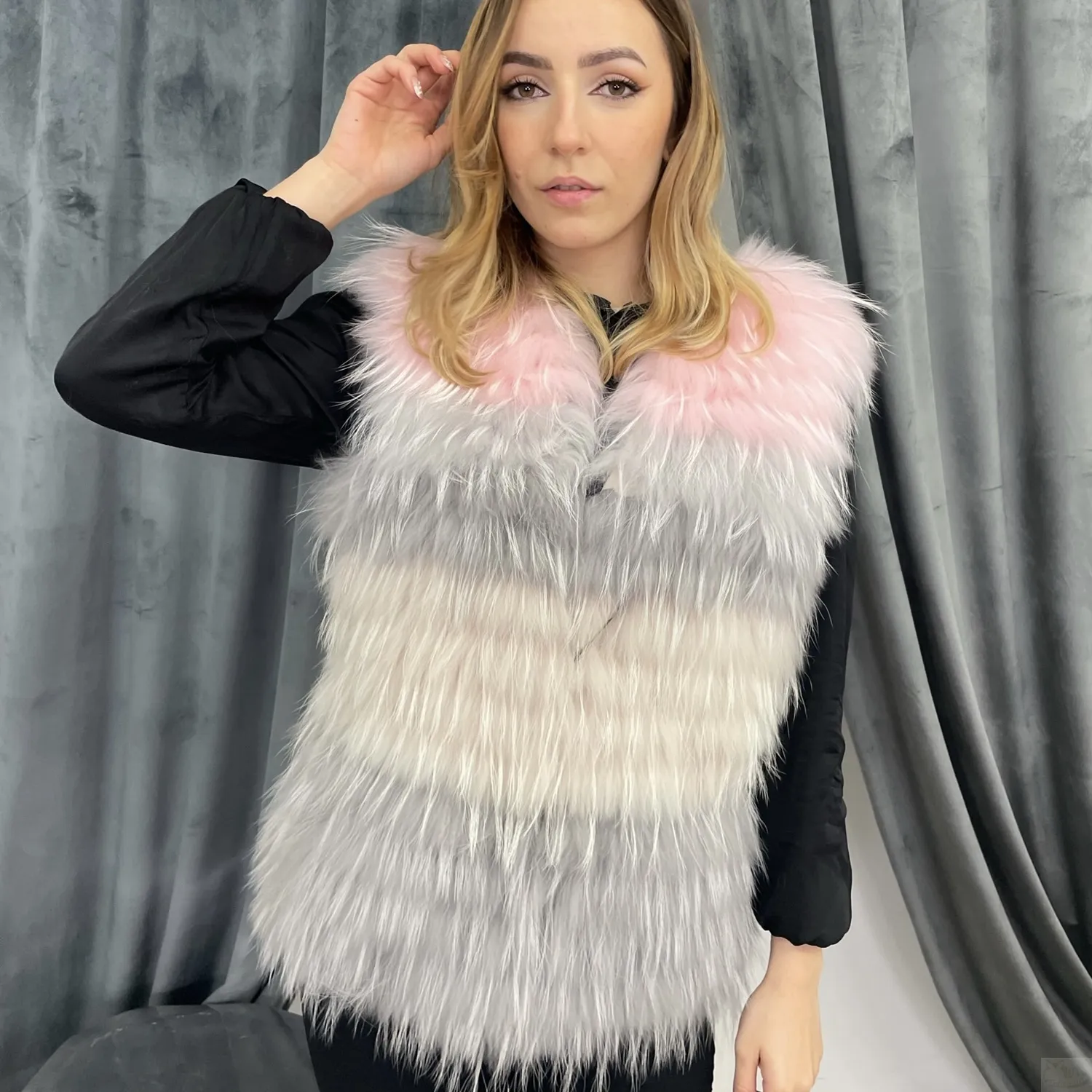 59 CM, RACCOON VEST