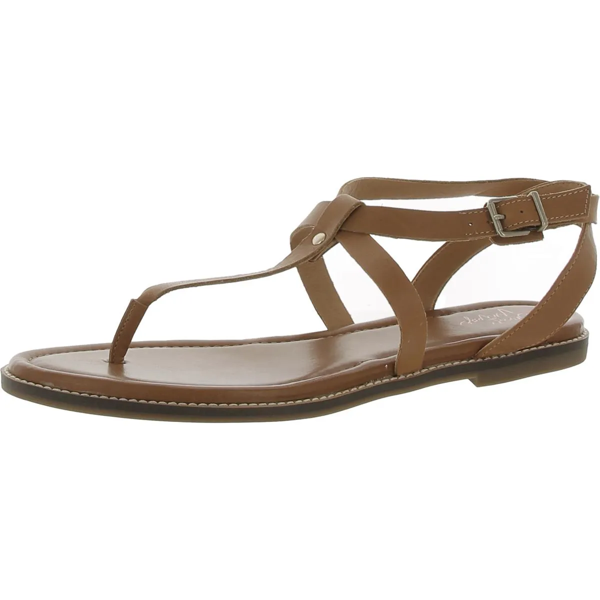 Paysen Leather Strappy Sandals by Crown Vintage