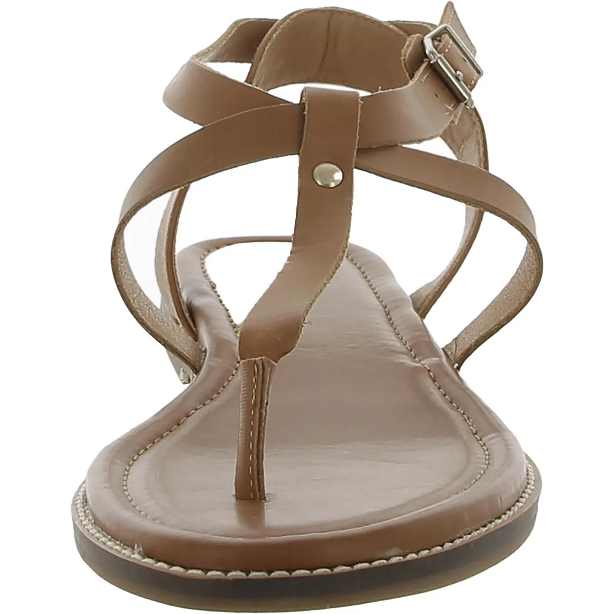 Paysen Leather Strappy Sandals by Crown Vintage