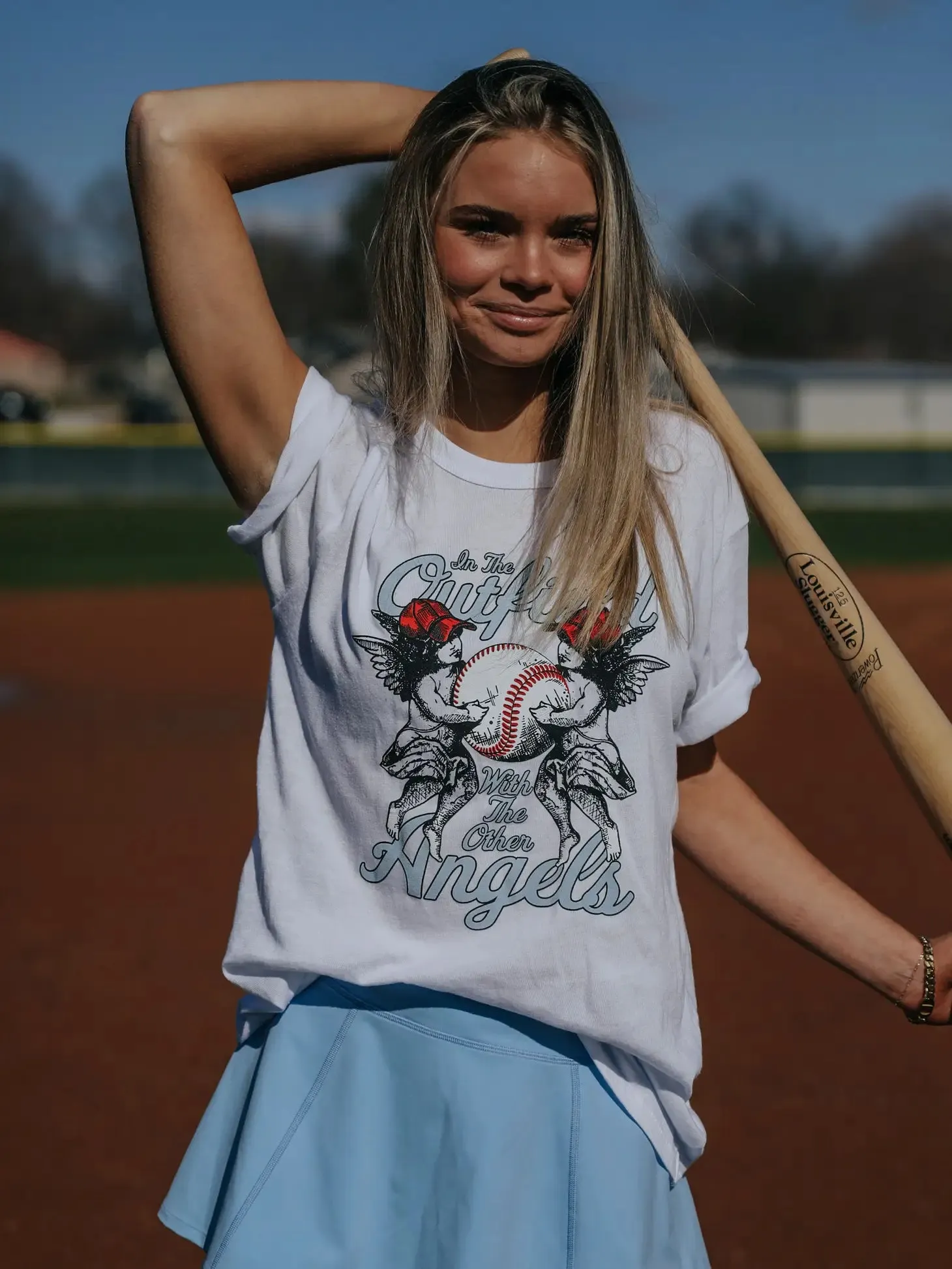 Women's Unisex Tee CS Angels in the Outfield