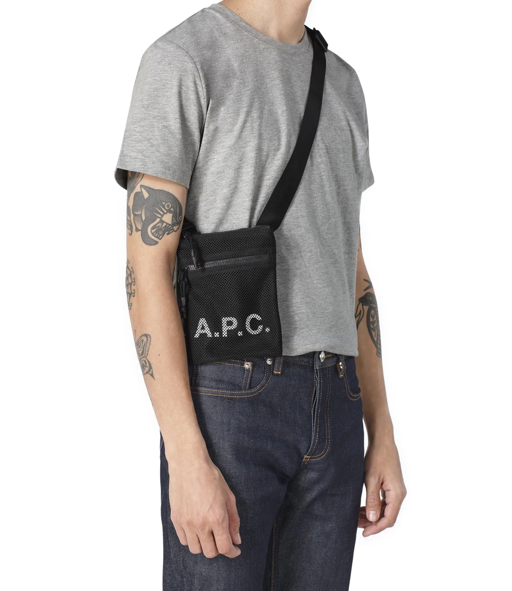 A.P.C. Rebound Neck Pouch Bag