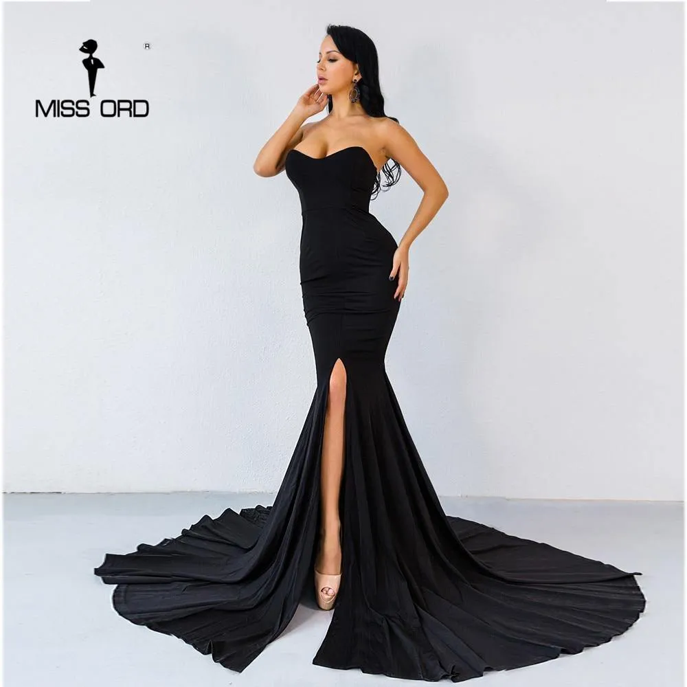 Chic Asymmetric Maxi Party Dress