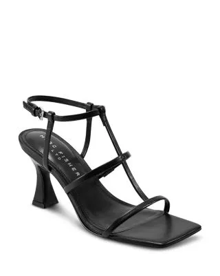 Asymmetrical High Heel Strappy Sandals