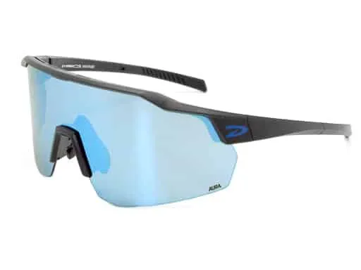 Black/Aura Ice Blue Sport Sunglasses