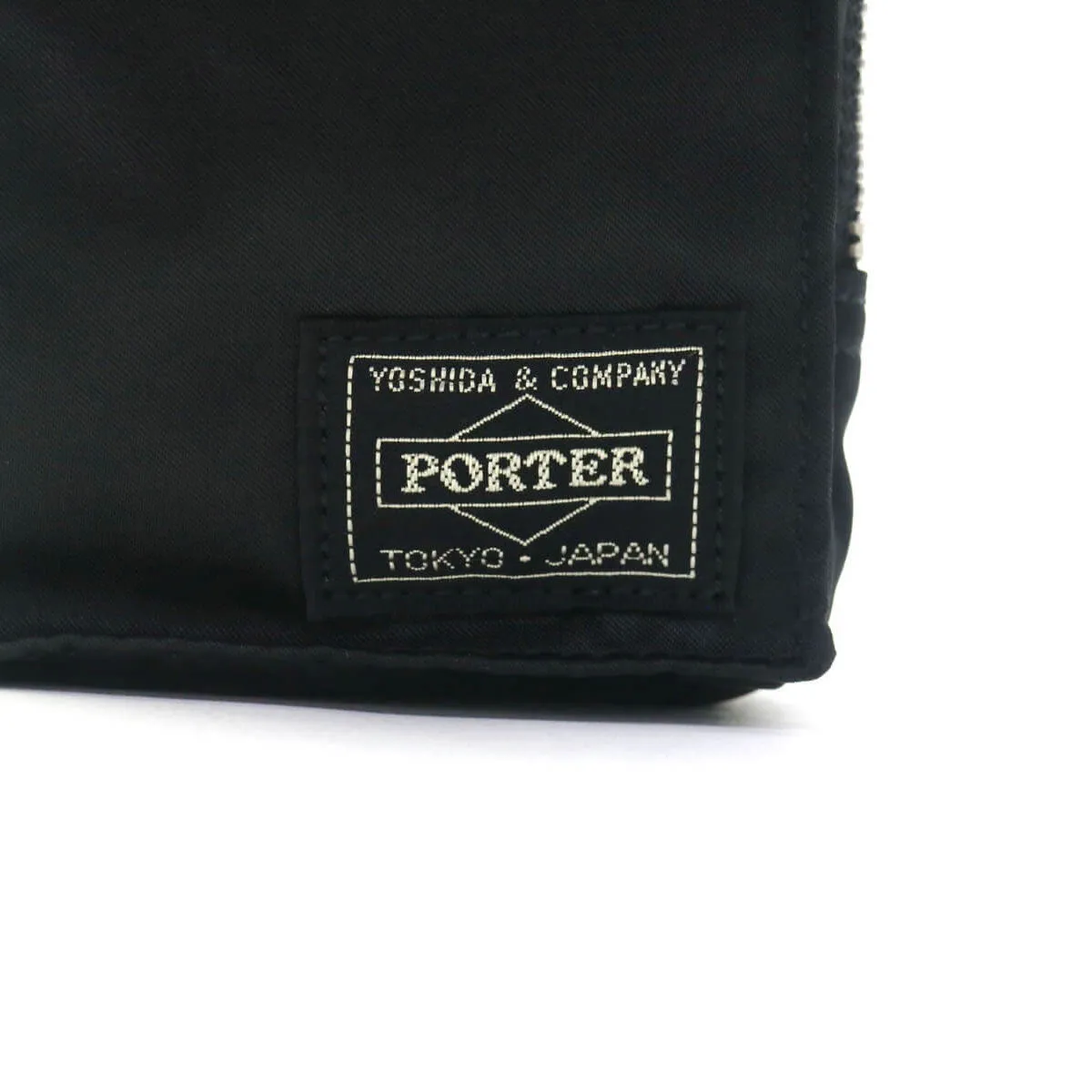 Black Tanker Pouch by Porter Yoshida Japan [622-79155]