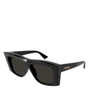 Black Visor D-Frame Sunglasses by BV 1270S