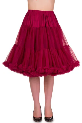 Starlite Petticoat in Bordeaux