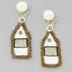 Beaded Drop Earrings