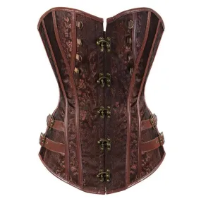 Brown Corset Drag Vamp