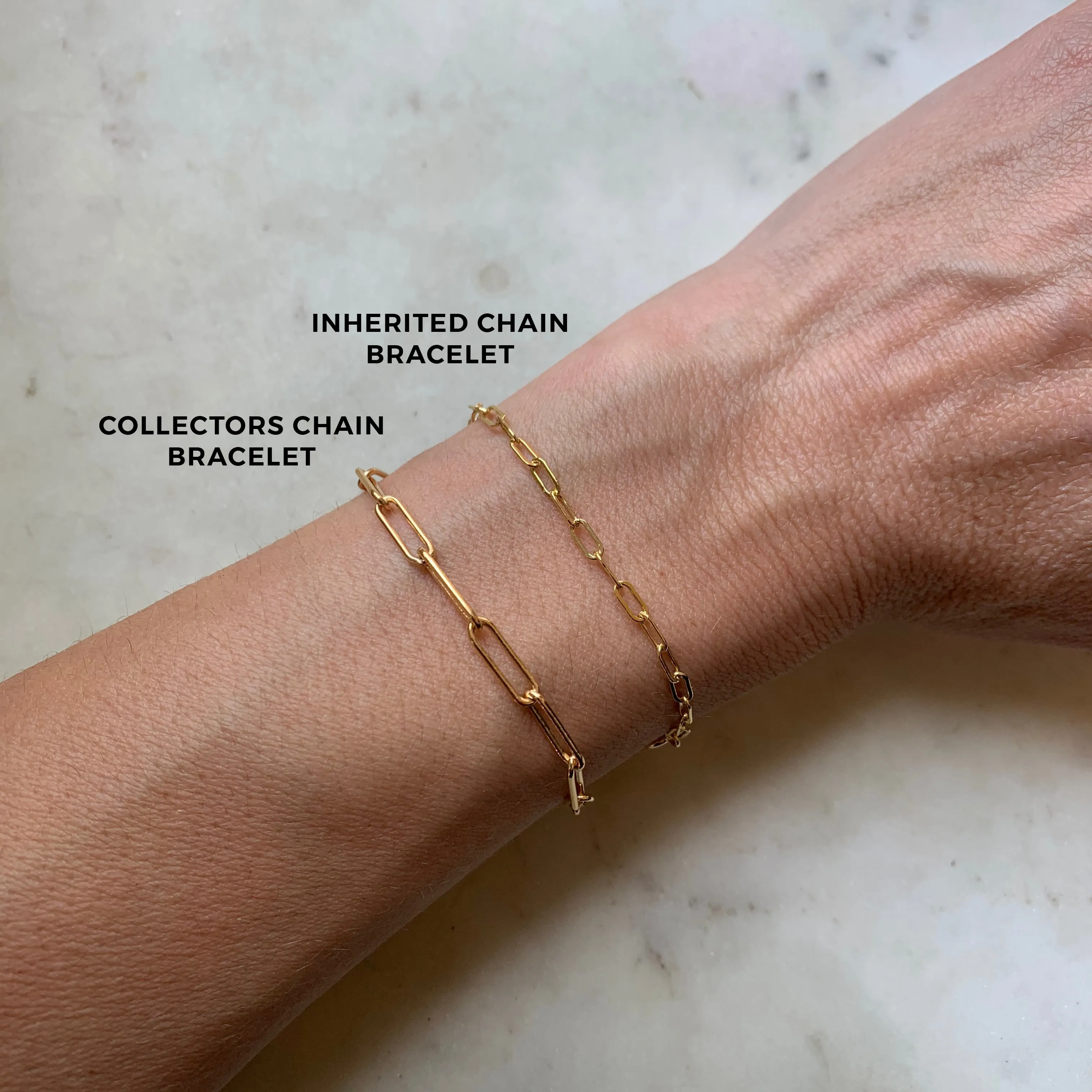 Trendy COLLECTORS CHAIN BRACELET