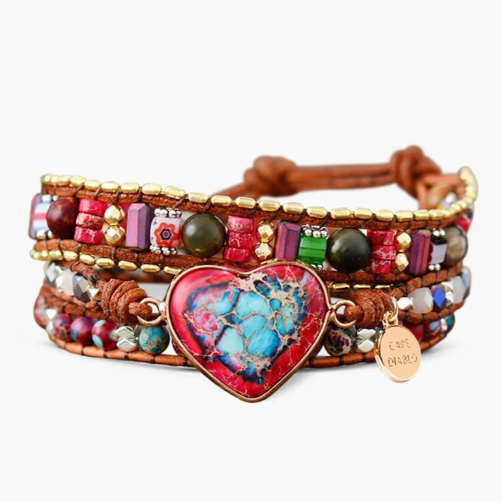 Heart Protection Wrap Bracelet