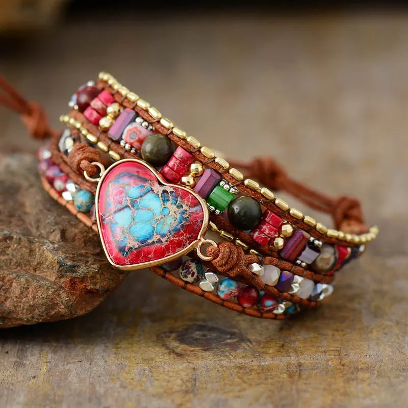 Heart Protection Wrap Bracelet