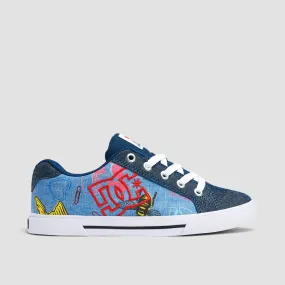 DC Chelsea Shoes Womens Heather Dark Denim