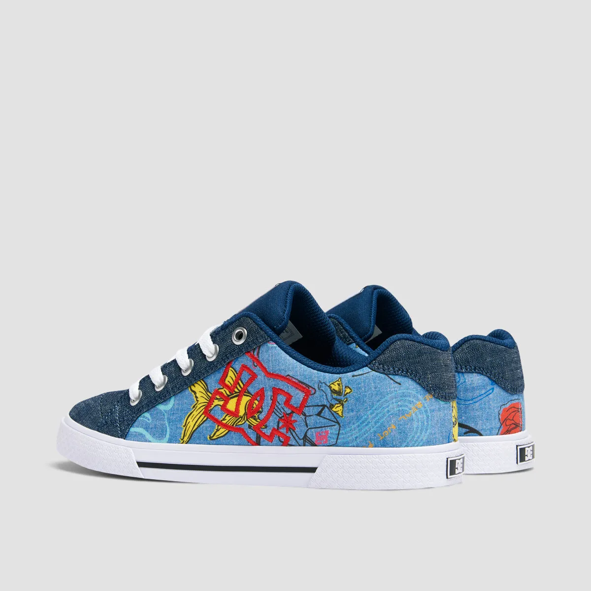 DC Chelsea Shoes Womens Heather Dark Denim