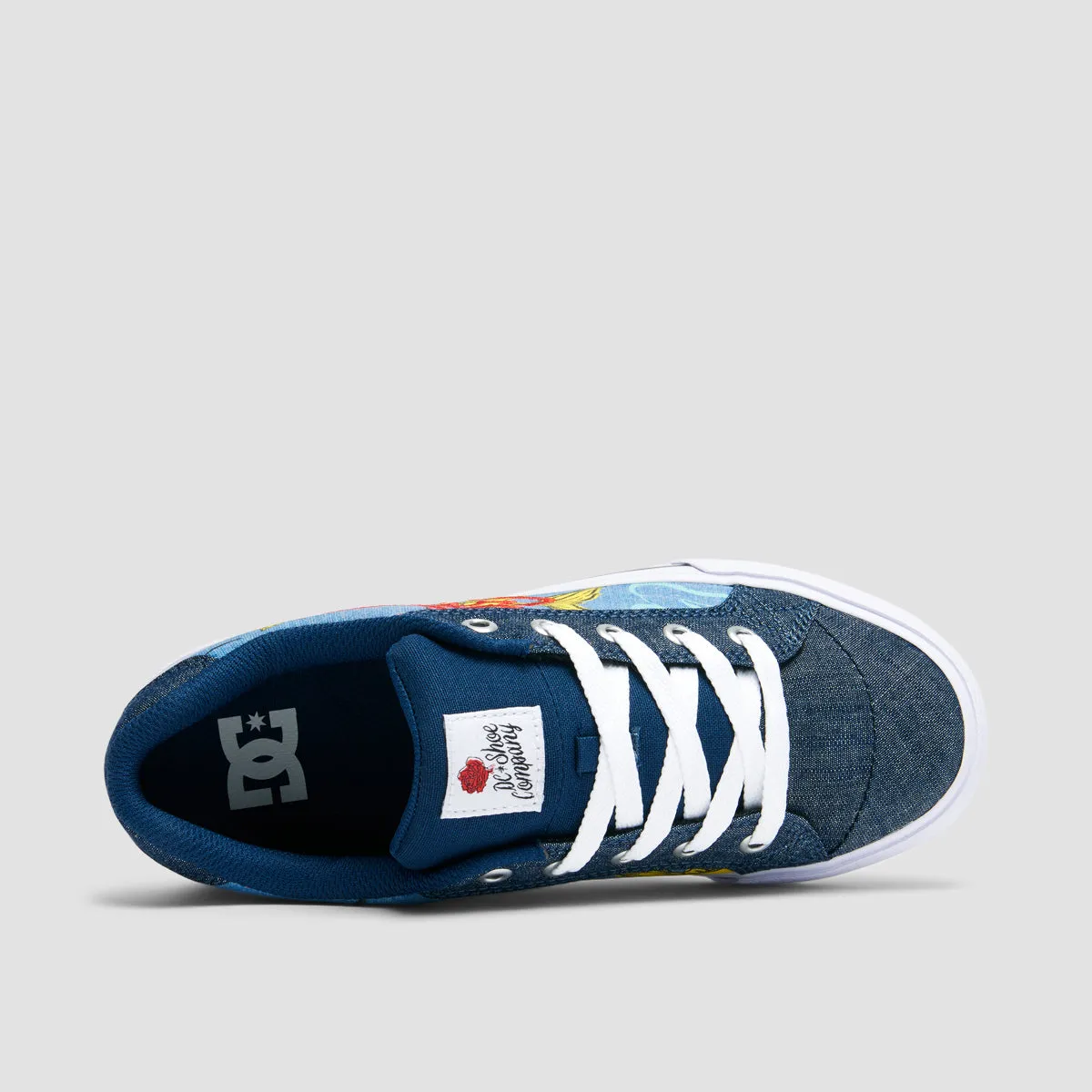 DC Chelsea Shoes Womens Heather Dark Denim