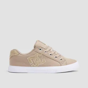 DC Chelsea Shoes Womens Espresso Taupe