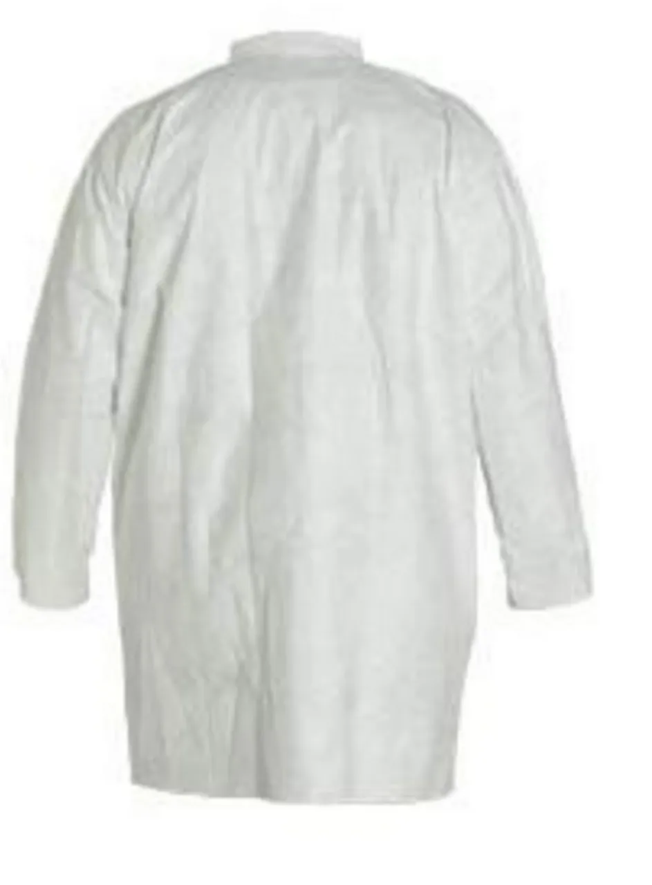 DuPont TY210S-4XL Tyvek Frocks w/ Collar and Front Snap Closure  - 1 Each. Size: 4XL - In Limited Stocks
