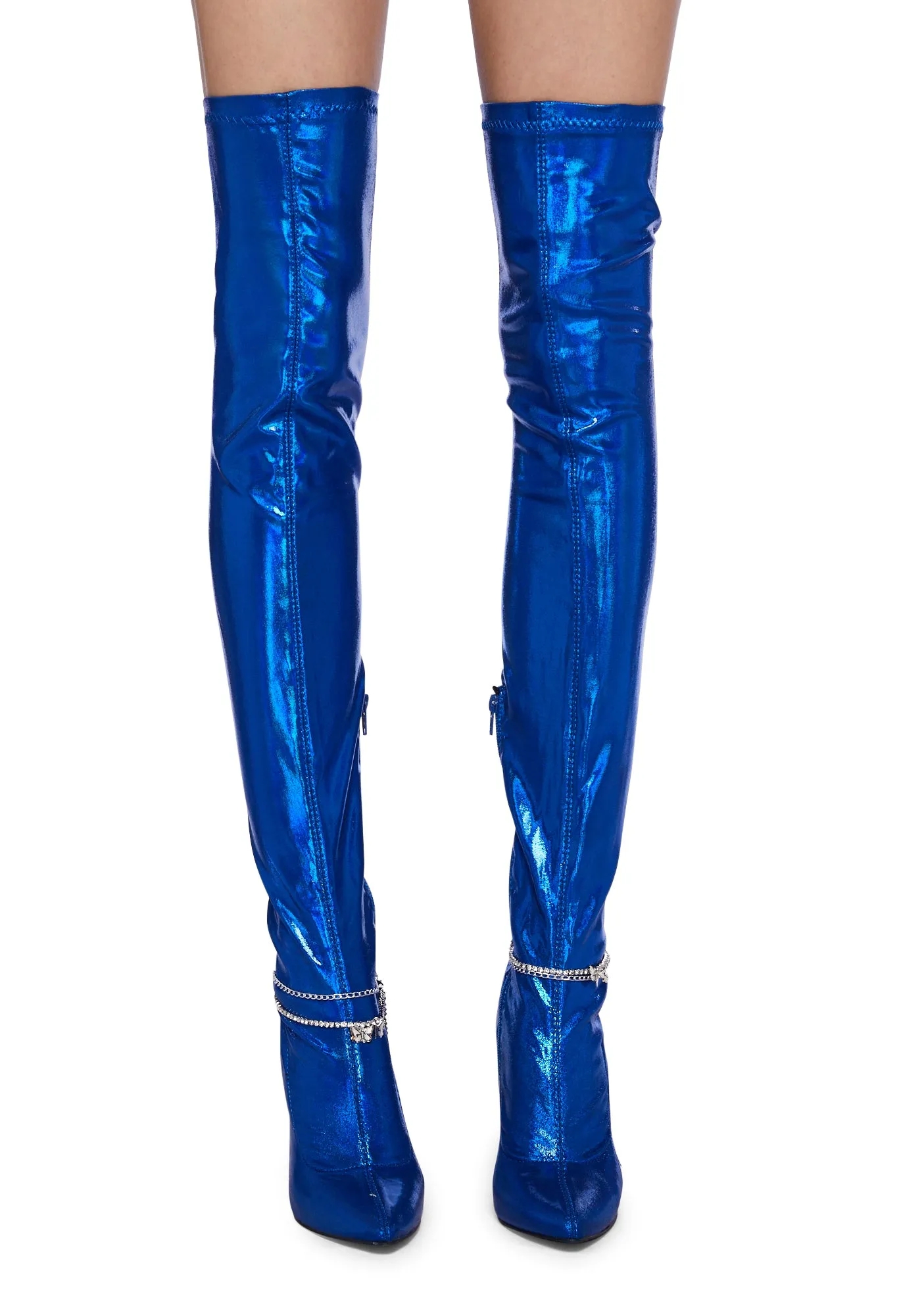 Electric Charm Thigh High Boots