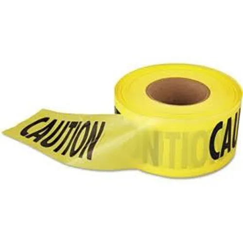 Empire Level 77-1001 Caution Tape 1000 ft. x 3 in. Yellow