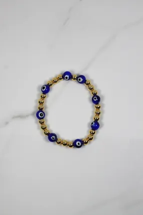 Beaded Evil Eye Bracelet