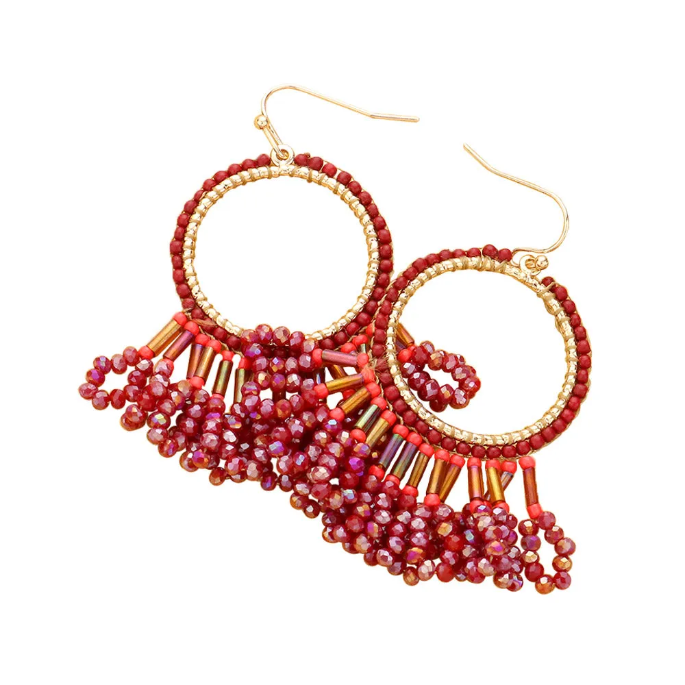 Faceted Bead Earrings