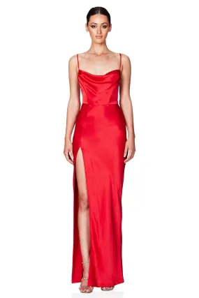 Fire Dream Draped Gown