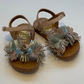 Pom D'Api Fringed Sandals in Size 24