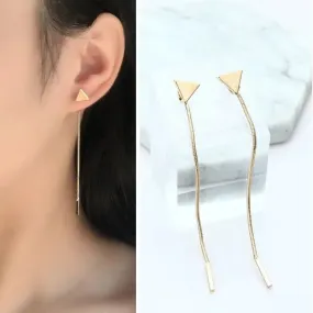 Triangle Fringed Earring GA8