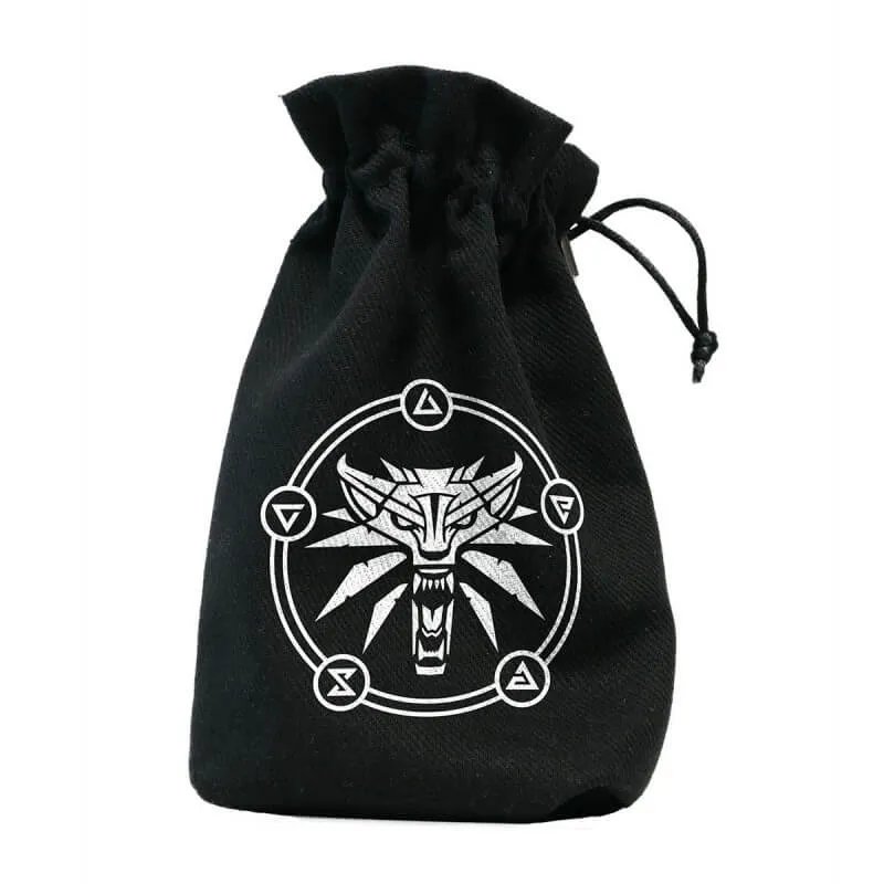 Dice Bag from The Witcher Featuring Geralt, School of the Wolf