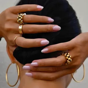 Gold Chain Ring