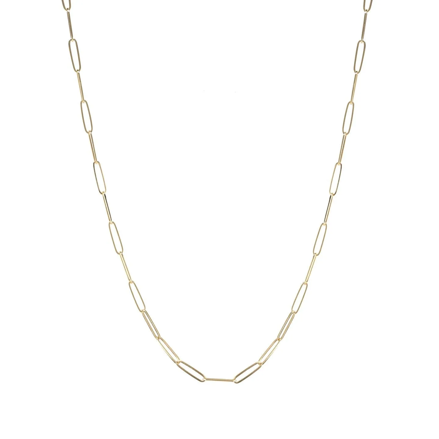 Gold Penelope Paperclip Chain