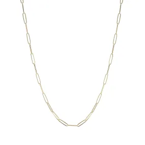 Gold Penelope Paperclip Chain