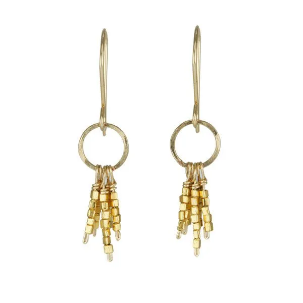 Gold Vermeil Tassel Earrings