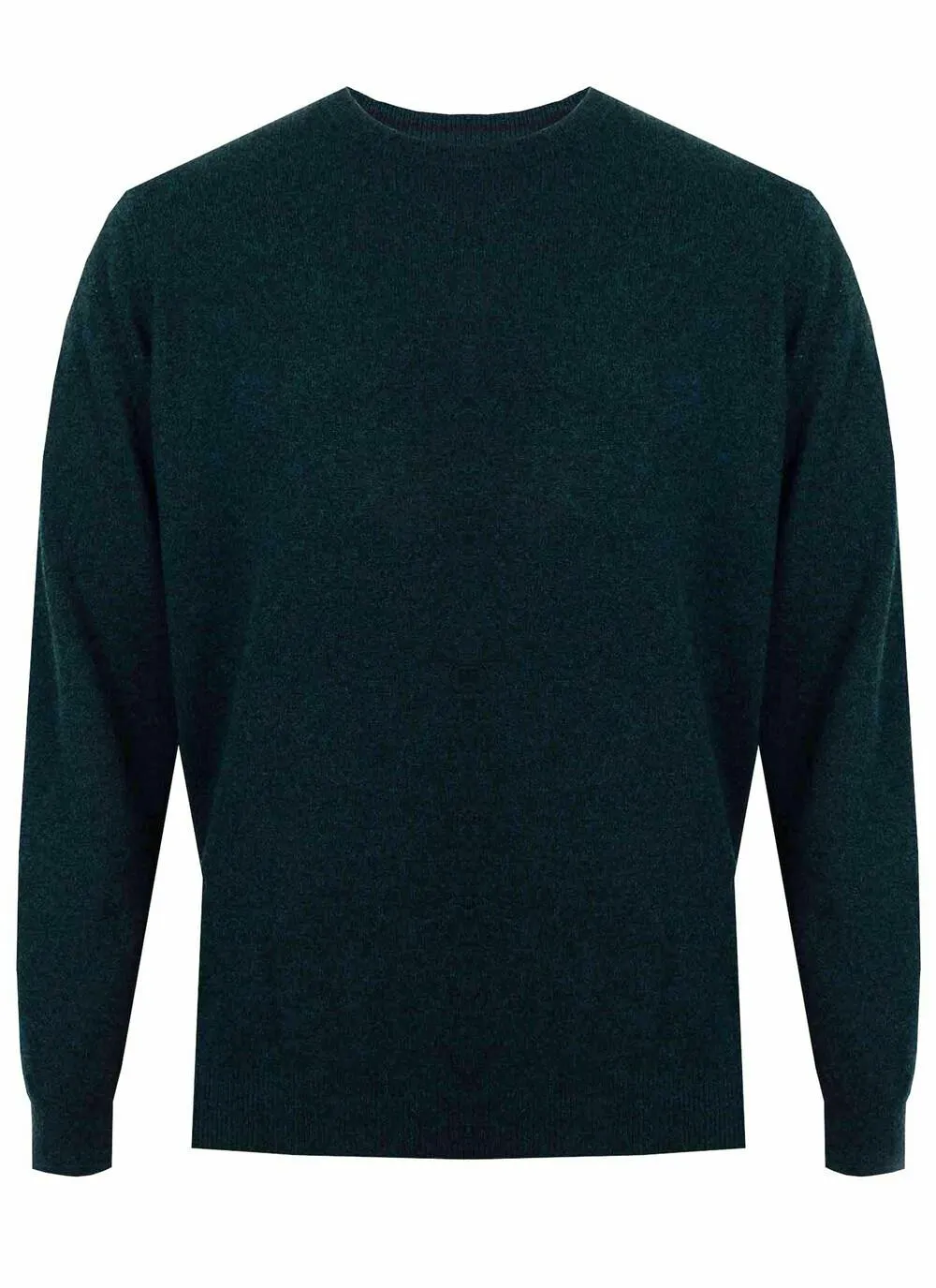 Green Cashmere Crew Neck Jumper