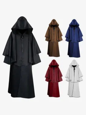 Halloween Hooded Medieval Monk Capes