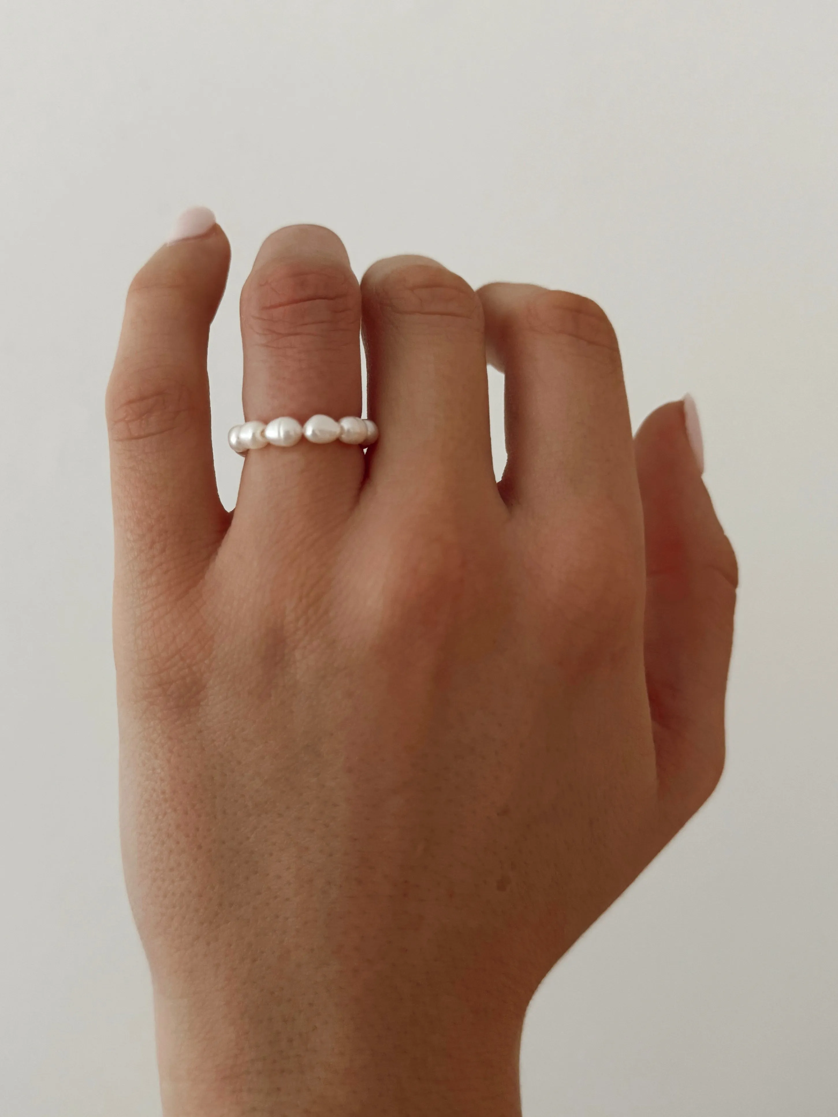 Pearl Ring with Belmond Design