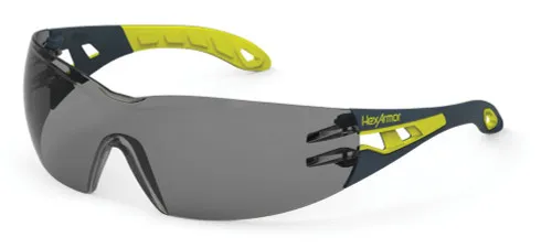 HexArmor 11-10006-02 MX200 Safety Glasses, Grey 23% TruShield - 1 Each