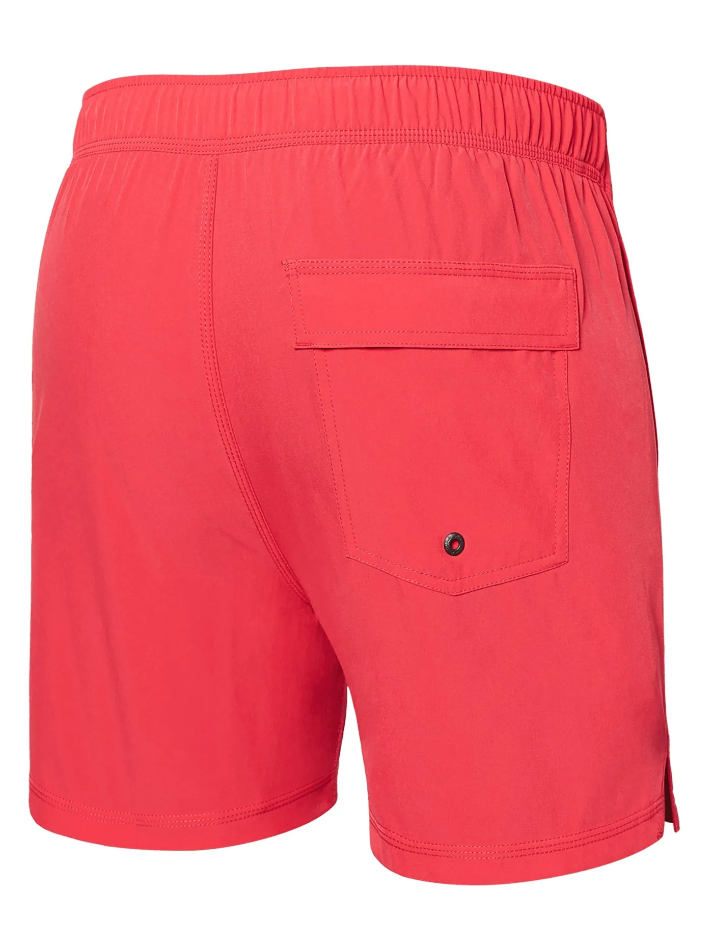 Hibiscus Pattern 2-in-1 Oh Buoy 5 Volley Boardshorts