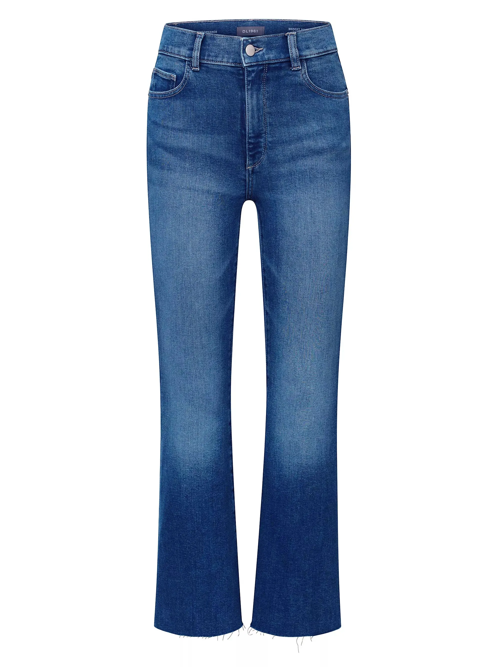 High-Rise Instasculpt Crop Jeans with Bootcut (DL1961 Bridget)