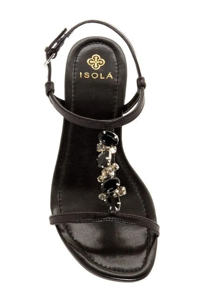 ISOLA Jeweled Sandal with T-strap named Trista