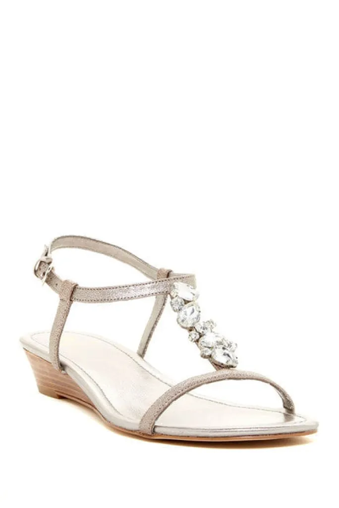 ISOLA Jeweled Sandal with T-strap named Trista