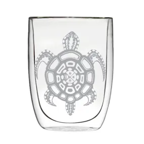 James Jacko Double-Wall Turtle Glass