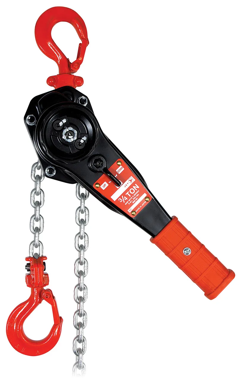Jet 110513 - (MM320-10) 3 Ton 10' Lift Mini-Mite II Lever Chain Hoist - Super Heavy Duty