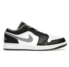 JORDAN 1 LOW BLACK WHITE GREY (M)
