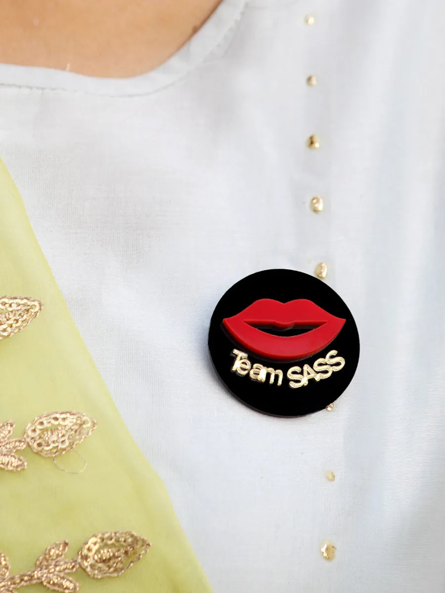 Team Sass Lapel Pin