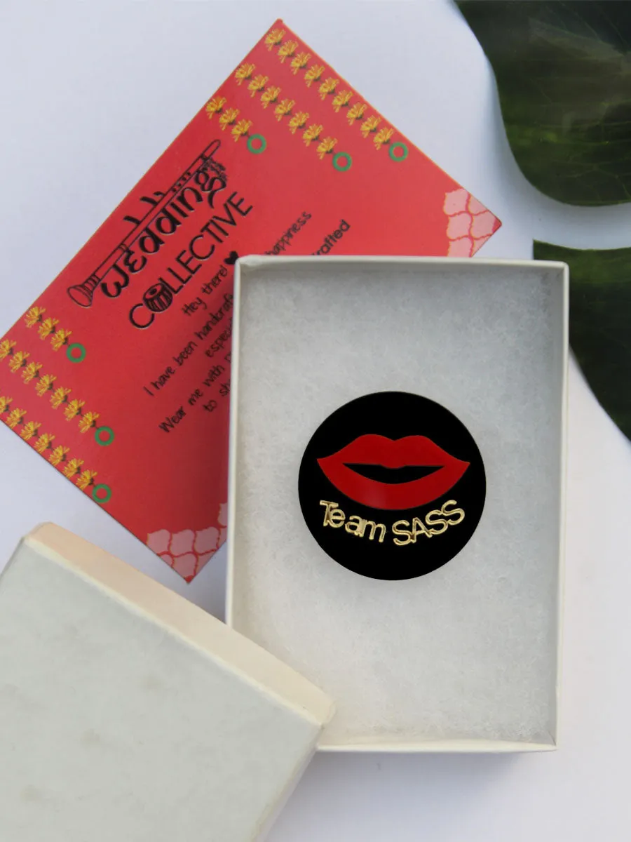 Team Sass Lapel Pin