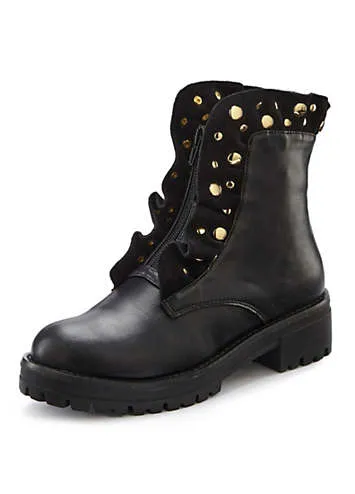 LASCANA Gemstone Zipper Boots