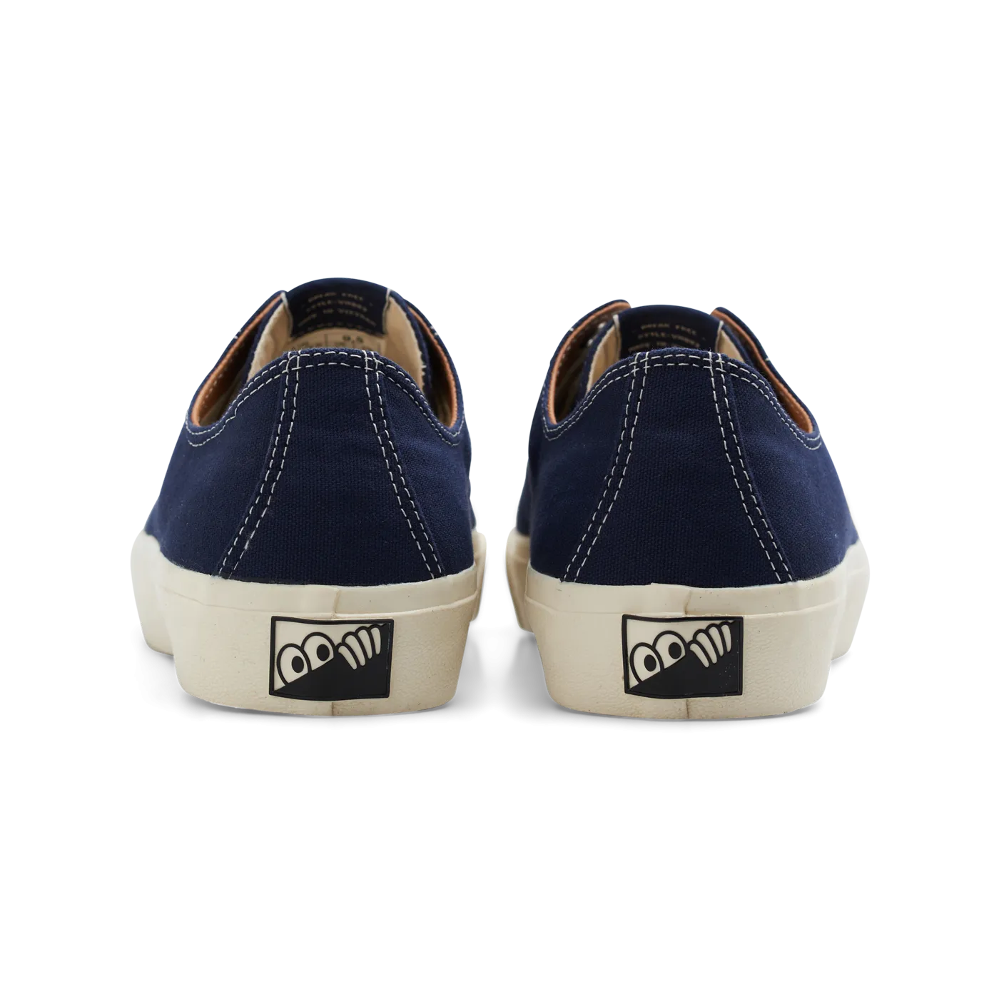 Low Canvas Shoes in Patriot Blue/White