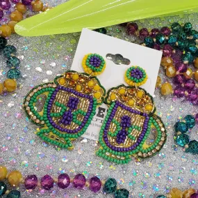 Mardi Beaded Earrings